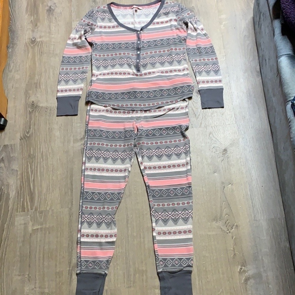 Victoria’s Secret Thermal Pajama Set - Size Medium